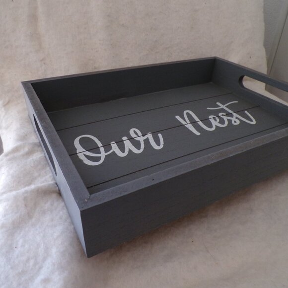 Our Nest Wooden Tray New - Picture 4 of 5